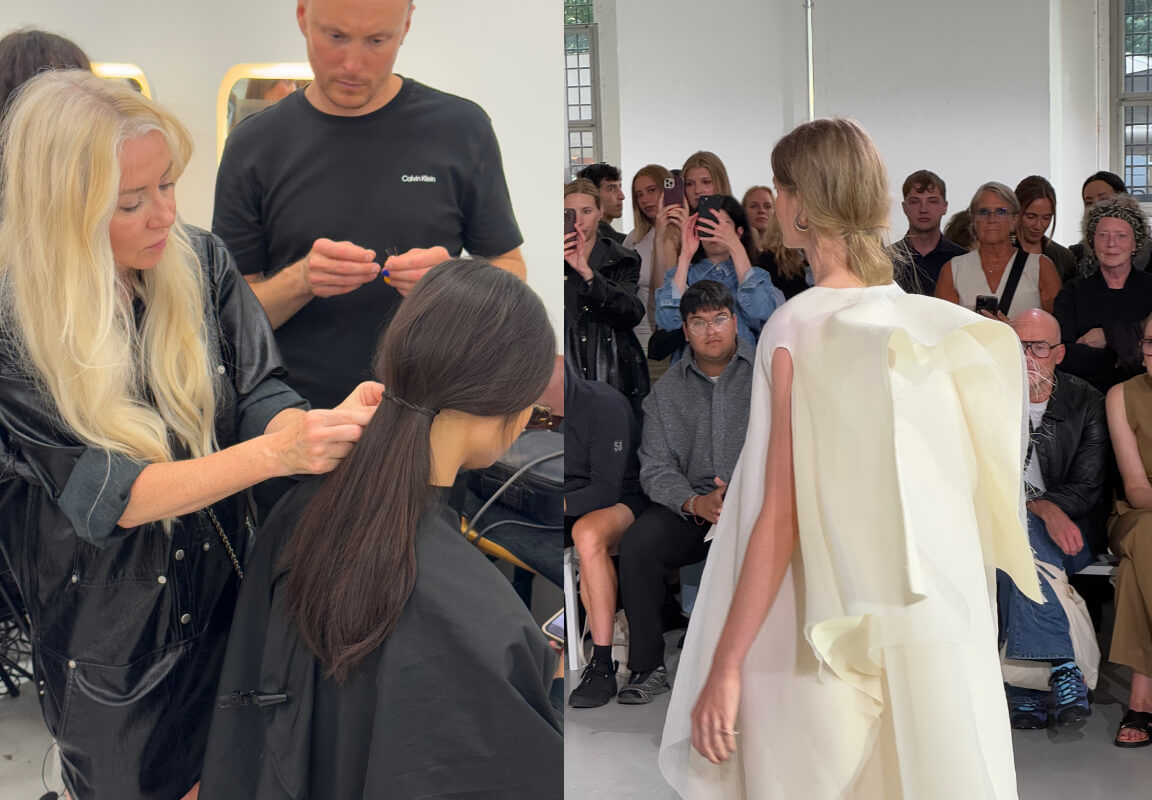 Let’s talk hair trends: backstage med Oribe under Copenhagen Fashion Week