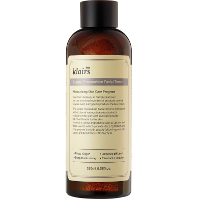 Klairs Supple Preparation Facial Toner (180ml)