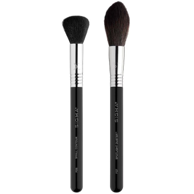 Sigma Beauty Sculpt + Glow Makeup Brush Duo