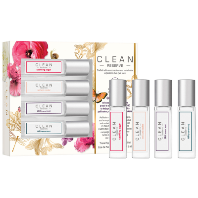 Clean Gift Set Reserve Travel Spray Layering Collection EdP (20 ml)