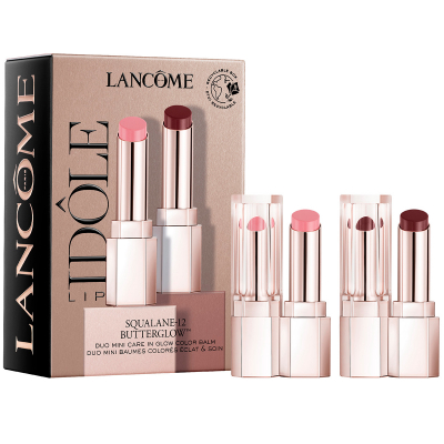 Lancôme Lip Idôle Squalane-12 Butterglow Glowy Color Balm Mini Lip Kit