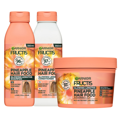 Garnier Fructis Hair Food Pineapple TRIO