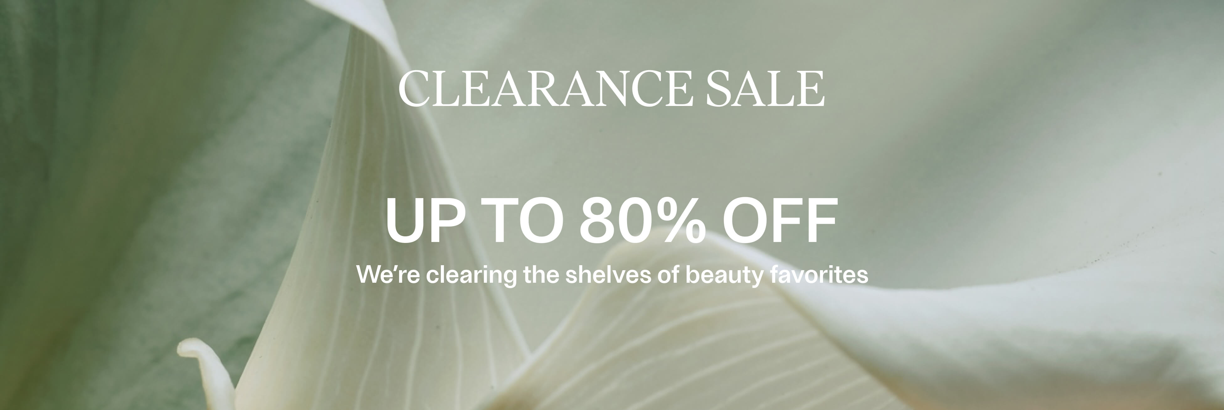Clearance Sale – op til 70% rabat på beautyfavoritter