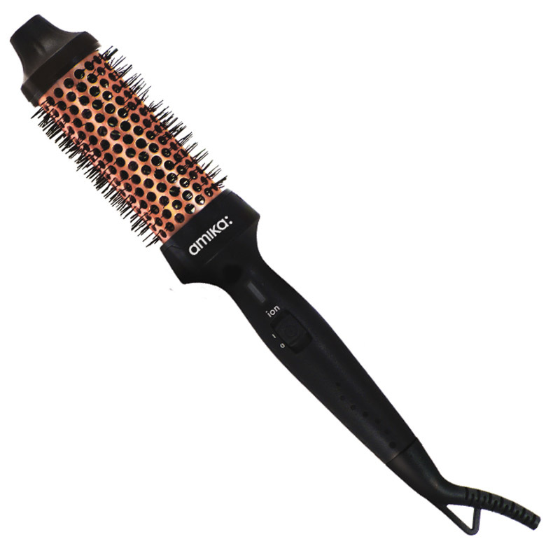 Amika Bombshell Blowout Thermal Brush Rose Gold Bangerhead   B058012 